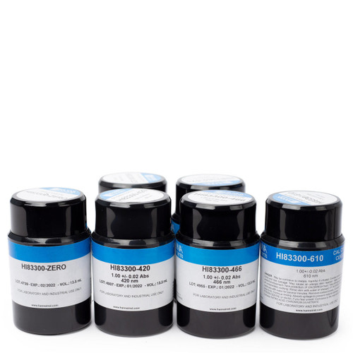  Hanna Instruments HI83314-11 CAL Check Cuvette Kit for HI83314 Wastewater Photometer 