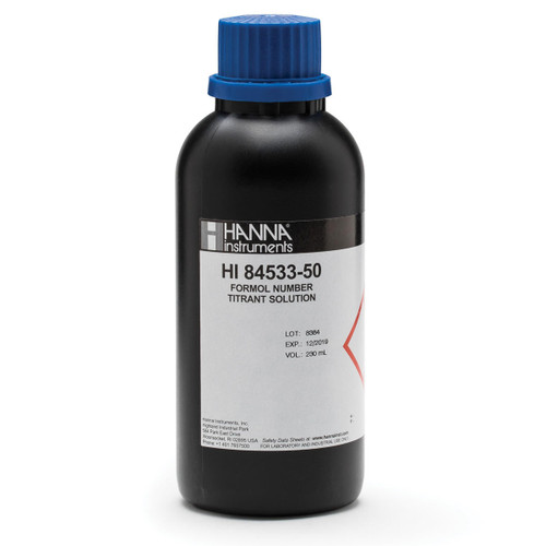  Hanna Instruments HI84533-50 Titrant for Formol Number Mini Titrator 