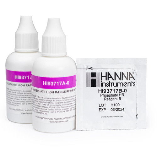  Hanna Instruments HI93717-01 Phosphate HR Reagents (100 tests) 
