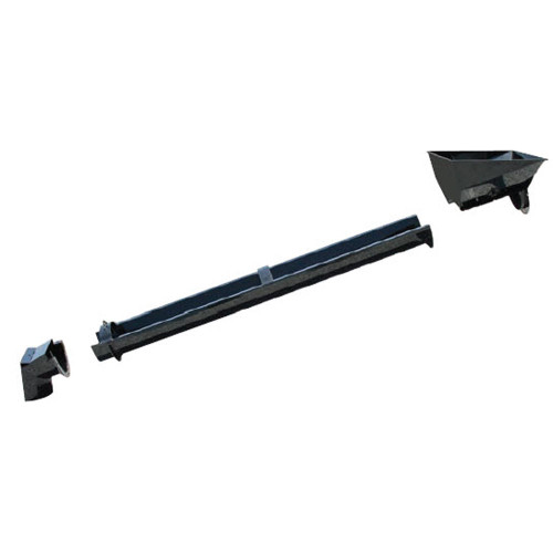  Gar-Bro 011, 10ft Chute Section Unlined for Straight Line Concrete Chute 