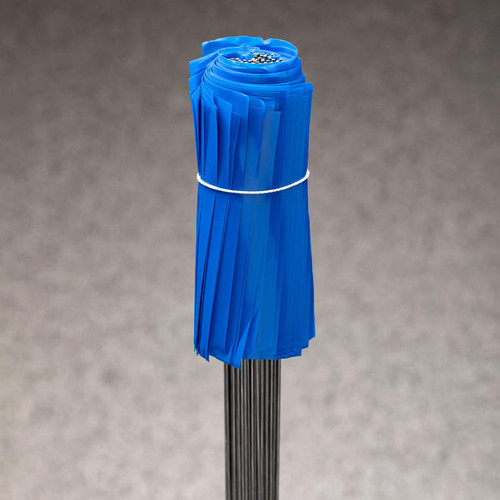  FlagShooter 23B, Plain Straight Marking Flags, 23in, Blue (1000 Per Box) 