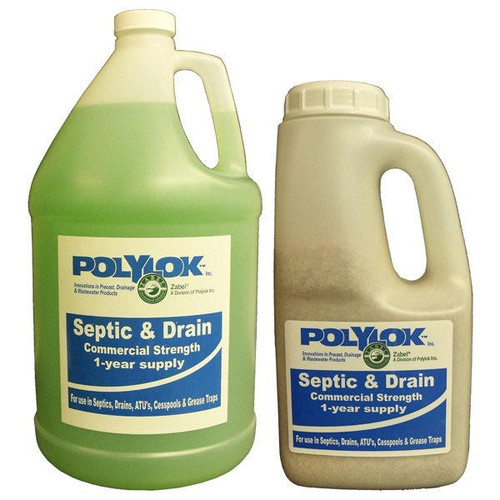  Polylok PC-EPC Poly-Cleanse Septic & Drain Powder (Easy Pour) 12 Per Case 