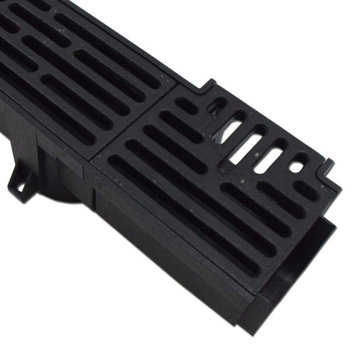  Polylok PL-90860-T-DIG Tee Trench Drain & Grate - Ductile 
