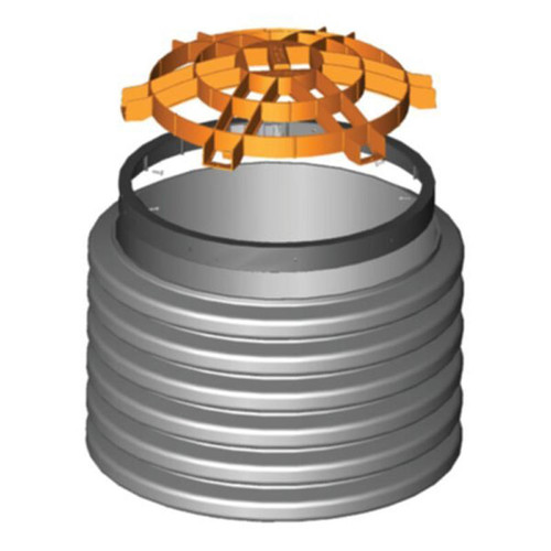  Polylok 3008-RSSPIPE Universal Safety Screen Plastic Pipe 