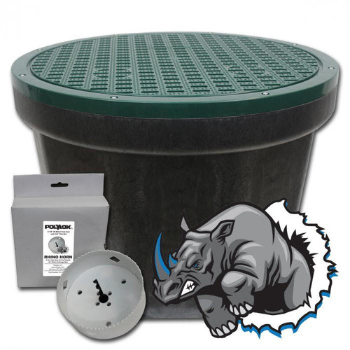  Polylok 3017-G24 Rhino Box 24in  D-Box With Grate 