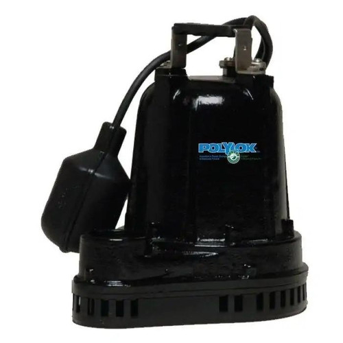 Polylok 1/3HP Effluent Pump with 20ft Cable And Float, 115V 