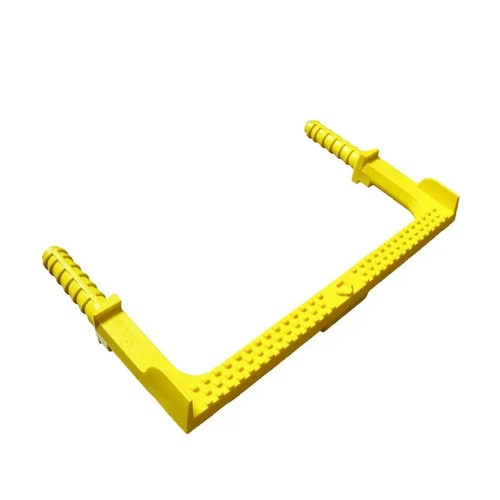 10in Manhole Double Face Step, Yellow (30/Ct)