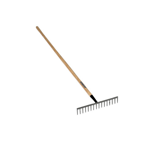  Seymour 42351, Level Head Rake, 16 Tine 16" Head, 60" Hardwood Handle 