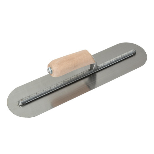  Midwest Rake 47465, 4" x 16" Rounded End Trowel 