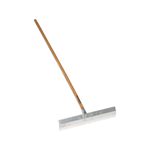  Midwest Rake 73141, 20" Concrete Placer - With Hook, 60" Wood Handle 