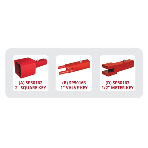 Kenyon 85490, 3' - 5' Adjustable Operating Wrench with SP50162