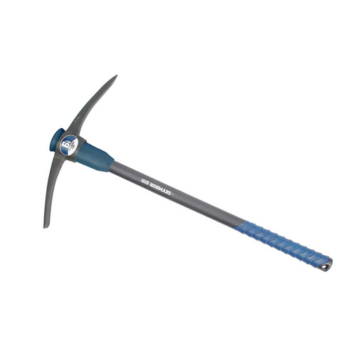  Seymour 85578, 6 lb Railroad Pick - Spiral Anti-Slip Grip & Overstrike Protection - Fiberglass 36" Handle 