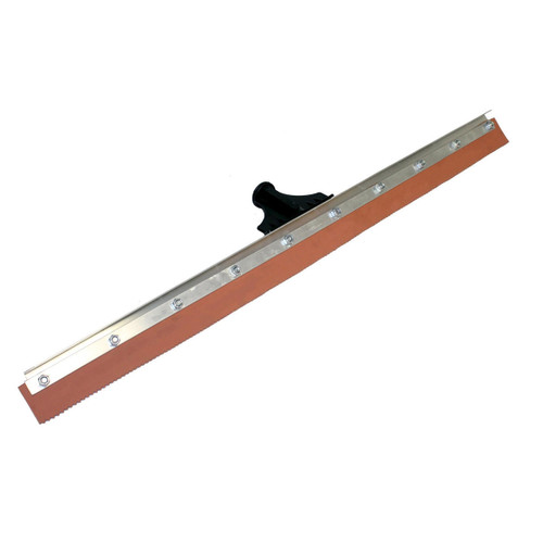  Midwest Rake 47153, SpeedSqueegee HD, 24", Threaded Adapter, 1/4" Notch, Red Rubber Blade 