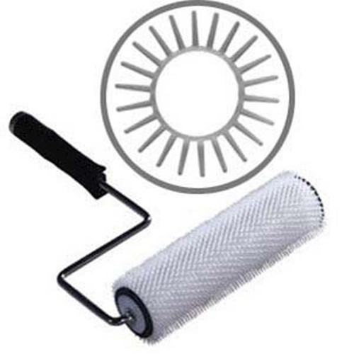  Midwest Rake 59108, 9" Blunt Spiked Roller with 13/16" Spikes on Radial Roller Frame 