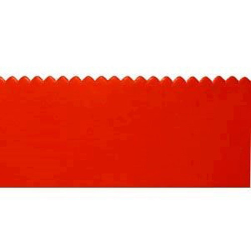  Midwest Rake 79813, 30" Red Rubber Squeegee Blade, 1/2" Notch (Notched on Both Sides of Blade) 
