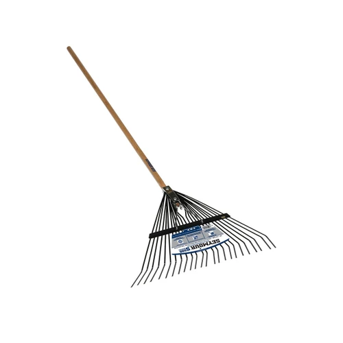  Seymour 40912, 24/24 Heavy-Duty Spring Brace Rake, 54" Wood Handle (min qty 12 each) 