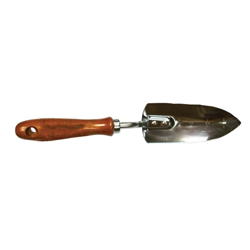  Seymour 41034, Hand Transplanter, Chrome Plated Head, Wood Handle (min qty 12 each) 