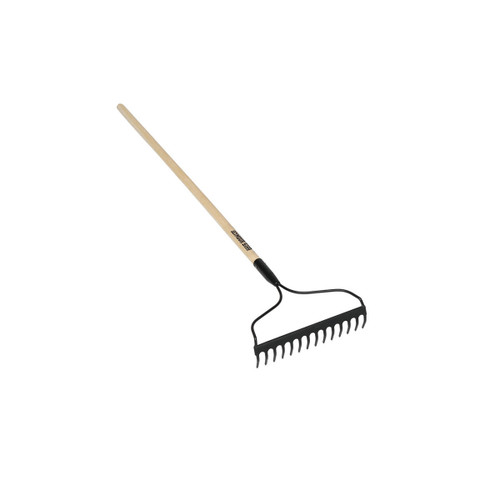  Seymour 42016, 14-Tine Bow Rake, 48" Wood Handle (min qty 6 each) 