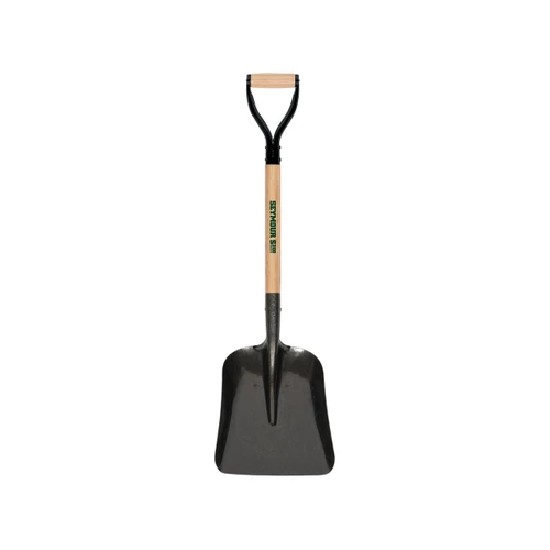  Seymour 49013, #2 Steel General Purpose Scoop, 26" Hardwood Handle, Steel D-Grip (min qty 6 each) 