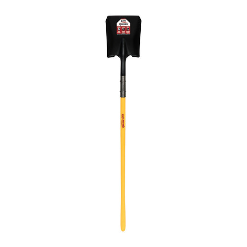  Kenyon 49652, 14 Gauge Double Rivet #2 Square Point Shovel, 48" Polymer Handle (min qty 6 each) 