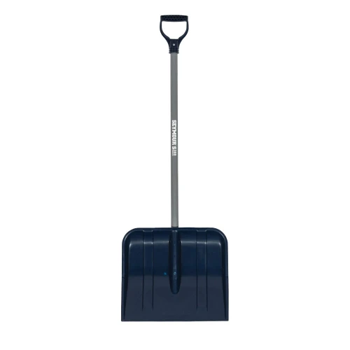  Seymour 96806, 18" Poly Snow Shovel, 36" Vinyl Coated Steel Handle, Poly D-Grip (min qty 6 each) 