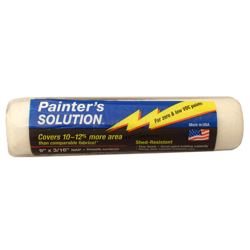  Wooster 48441, 9" Painters Solution Roller Cover - 3/16" Nap (min qty 12 each) 