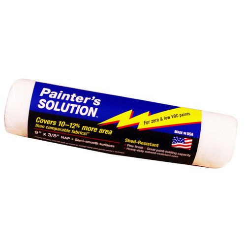  Wooster 48443, 9" Painters Solution Roller Cover - 3/8" Nap (min qty 12 each) 