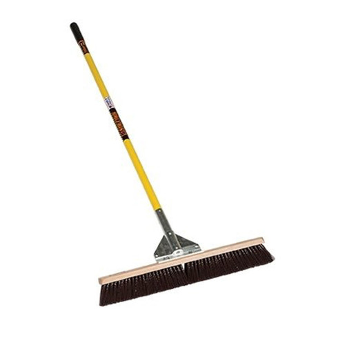  Structron 82736, 36" General Purpose Broom, 60" Yellow Fiberglass Handle (min qty 4 each) 