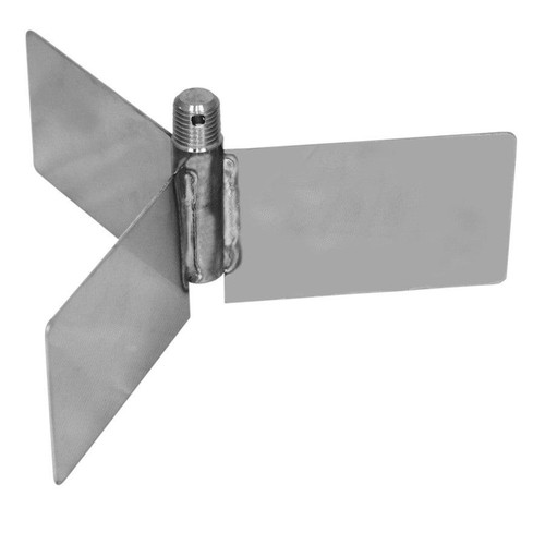  BinMaster 416-0161, GRP-1 Rotary Paddle, Triple-Bladed, 7in Diameter 