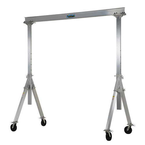  Vestil AHA-4-10-12 Alum Gantry Crane 10'x12' Nylon 4K 