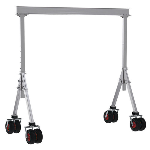  Vestil AHA-4-12-8-PNU Alum Gantry Crane 12'x8' Pneum 4K 