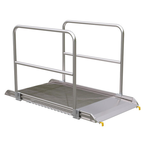  Vestil AWR-38-6B-HR 72" Walk Ramp B w/Handrails 38 