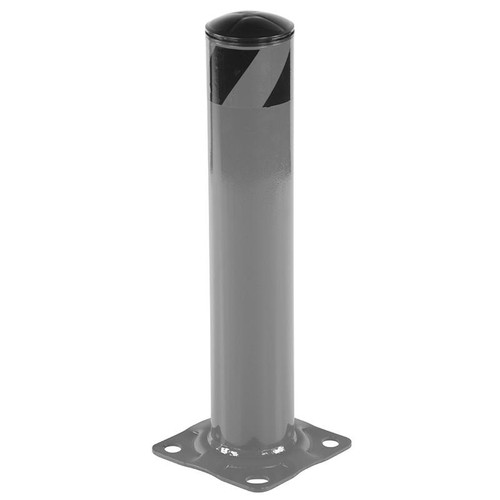  Vestil BOL-24-4.5-GYSG 24x4.5 Pipe Safety Bollard Gray 