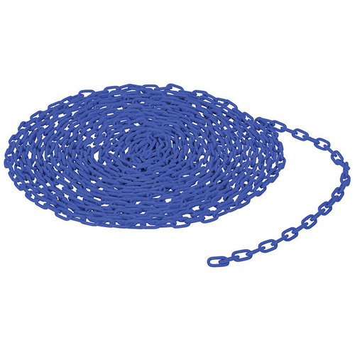  Vestil CHAIN-316-PF-BL Steel 3/16" Chain Per Foot Blue 