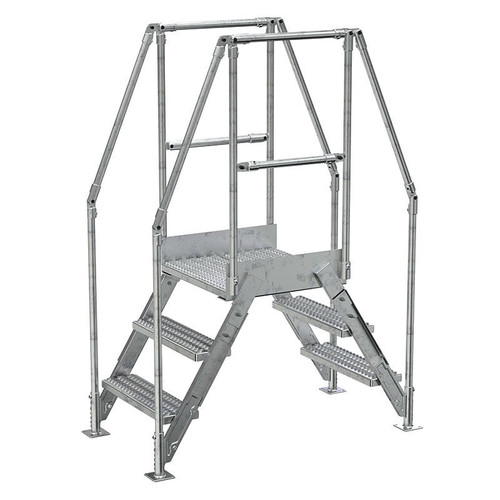  Vestil COL-3-26-14-HDG 3 Stp 23.5"X24" Crossover Ladder G 
