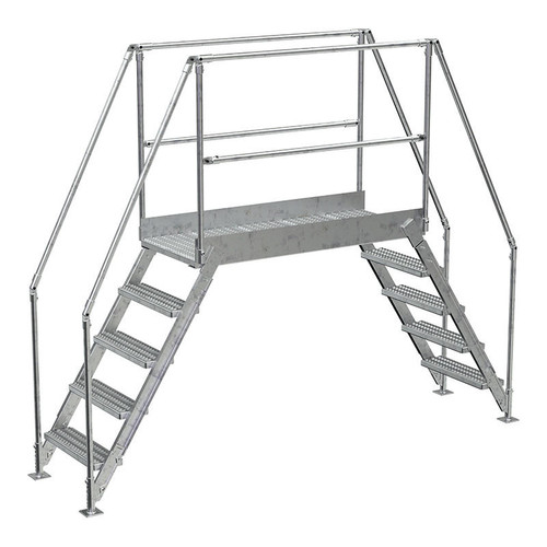  Vestil COL-AL-5-46-44 Alum Lad 5 Step 46" W  44" Top Step 