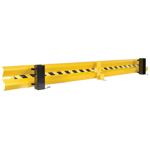 Vestil GR-H2R-DI-11-YL 112 In. Drop In Guard Rail Yellow 