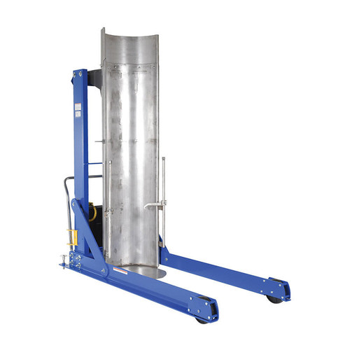  Vestil HDD-60-15-P-SSC 60" SS Port. Hyd. Drum Dumper 1.5k 