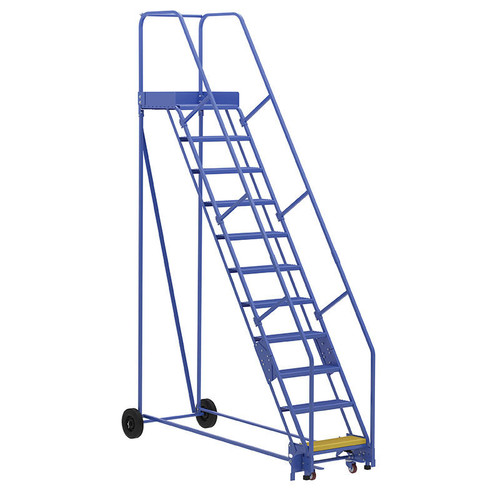  Vestil LAD-11-21-P 11 P Step 58° 21" Warehouse Ladder 