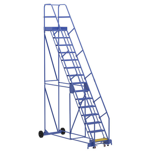  Vestil LAD-15-21-P 15 P Step 58° 21" Warehouse Ladder 