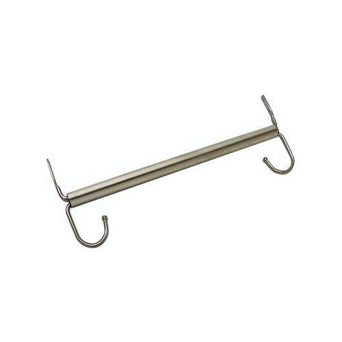 Vestil LOCK-CR-12 12" Locker Coat Rod Silver