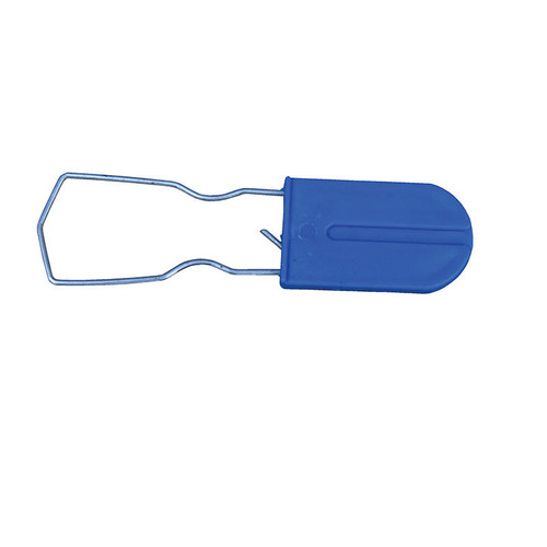 Vestil SECS-P-BL 3"L Poly Security Seal Blue 