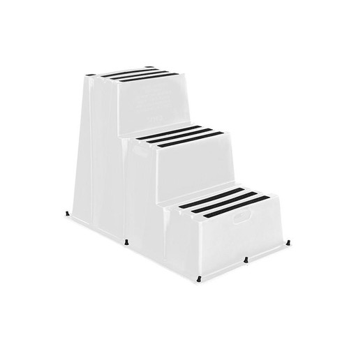  Vestil SPN-3-WT Poly Nestable 3 Step Marine Step WT 