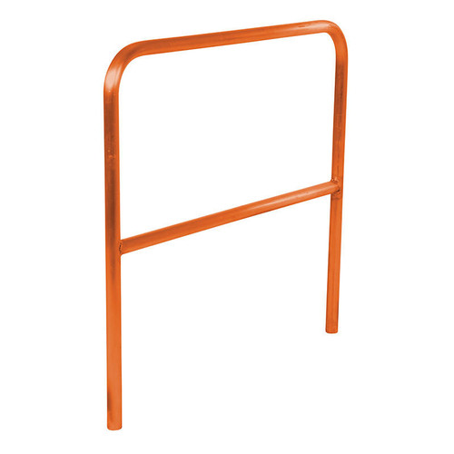  Vestil VDKR-4-OR Steel Safety Railing 4'L Orange 