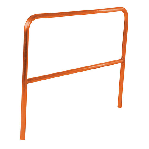  Vestil VDKR-5-OR Steel Safety Railing 5'L Orange 
