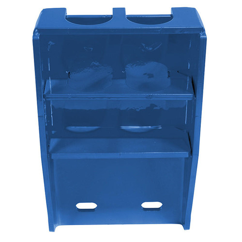  Vestil VDKR-VM2-BL Wall Mount Handrail Bracket Blue 