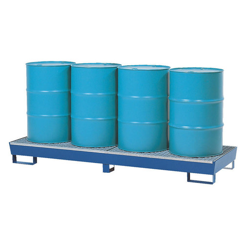 Vestil VSRB-IN-4 Vertical Drum Basin 34"X107"X10"