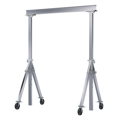  Vestil AHA-4-8-12-VG Alum Gantry Crane 8'x12' Iron 4K 