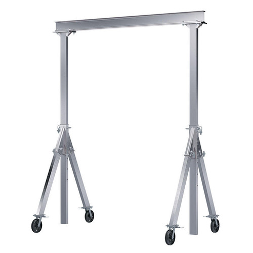  Vestil AHA-4-8-8-VG Alum Gantry Crane 8'x8' Iron 4K 