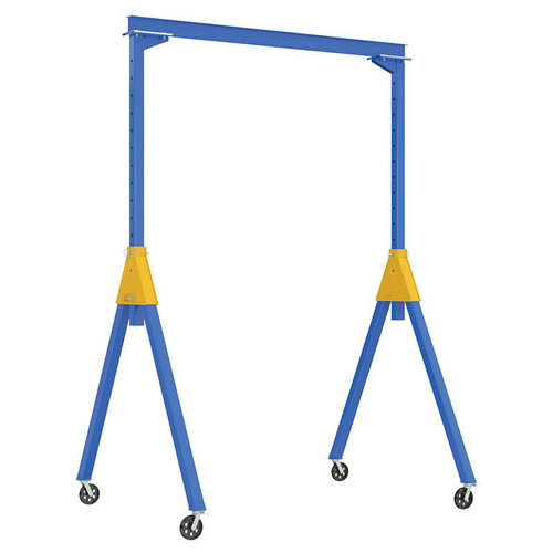  Vestil AHSN-4-20-14-VG Knockdown Crane 20'x14' Iron 4K 